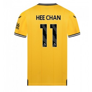 Wolves Hee-chan Hwang #11 Replika Hjemmebanetrøje 2023-24 Kortærmet